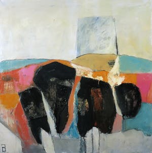 Philip Vencken - Olieverf op doek, Zonder titel - Ingelijst kopen? Bied vanaf 100!