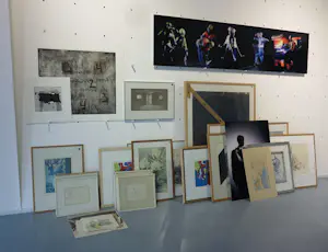 Gerard Schaperkotter - + anderen! Lot van ca. 40 kunstwerken in diverse technieken kopen? Bied vanaf 150!