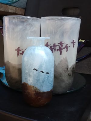 Kosta Boda - November vaas,Kjell Engman, kopen? Bied vanaf 70!