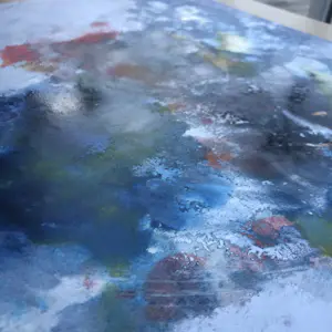 Bruno Dyckmans - Mooi origineel werk - "Fiery Planet 26" kopen? Bied vanaf 85!