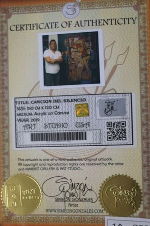 Simeon Gonzales - Cancion del Silencio kopen? Bied vanaf 695!