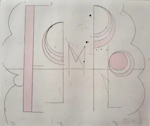 AcheterMaarten Ploeg - Constructivistische compositie, ets (kleine oplage)? Enchérissez de 75!