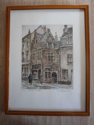 Roger Hebbelinck - Kleuren ets, Bruxelles kopen? Bied vanaf 20!