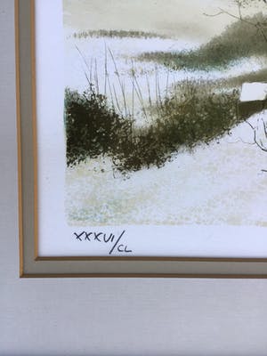 Bernard Charoy - sneeuw landschap kopen? Bied vanaf 35!