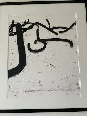 Bernar Venet - Random combination of indeterminated lines zeer laag openingsbod kopen? Bied vanaf 1150!