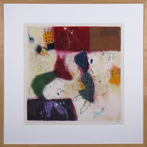 Alexander Vogels - Zeefdruk, Zonder titel - Ingelijst kopen? Bied vanaf 1!