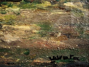 Niet of onleesbaar gesigneerd - Boeiend omstreeks 1930 geschilderd olieverf - gesigneerd kopen? Bied vanaf 1!