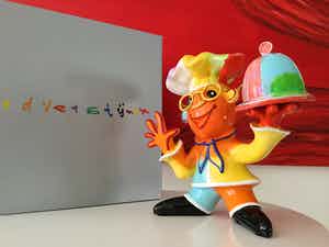 Ad Verstijnen - Kokkie met Schaal - Master Chef - Oplage 200 verkocht voor € 60!