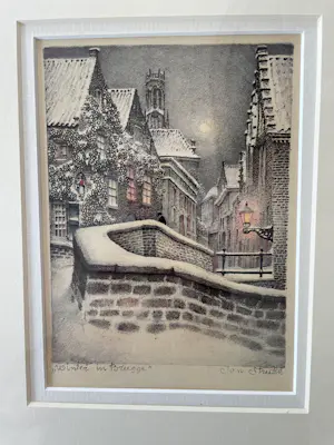 Jan Strube - Winter in Brugge kaufen? Bieten Sie von 50!