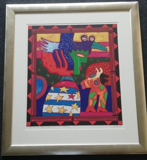 Clemens Briels - Exclusief werk in prachtige lijst kopen? Bied vanaf 350!