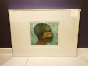 Dennis Olsen - Abstract zelfportret, zijaanzicht kopen? Bied vanaf 50!