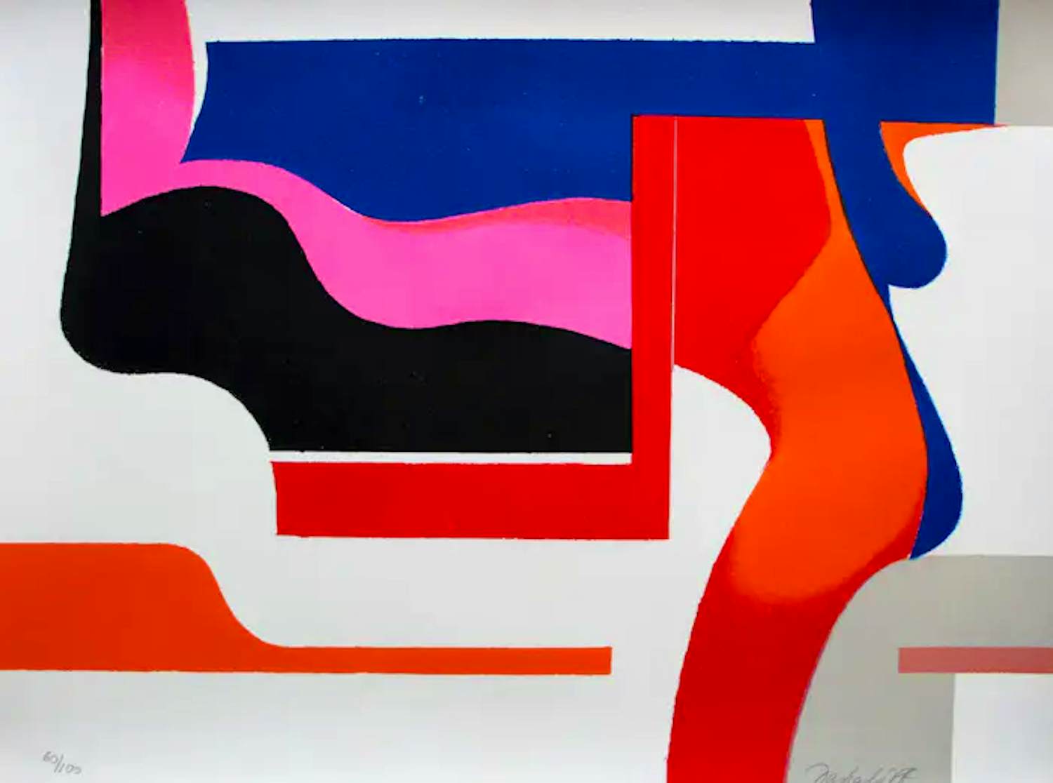 Georgi Daskaloff - Litho: abstract kopen? Bied vanaf 75!