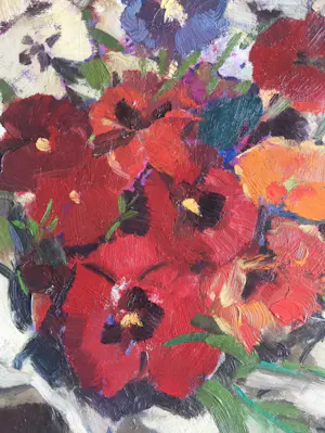 Willem Fekken - voorjaarsboeket met viooltjes kopen? Bied vanaf 175!