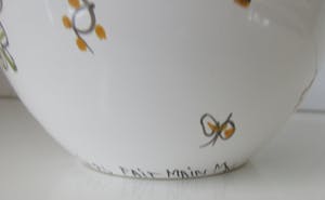 Faience  ( st Michel) Moustiers - Henriot Quimper, Faience de Moustier, Menegatti Firenze - Drie stuks Frans en It kopen? Bied vanaf 1!