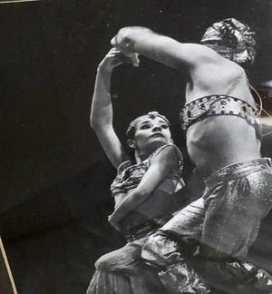 Curiosa - Zwart wit foto ballerina en danser. kopen? Bied vanaf 1!