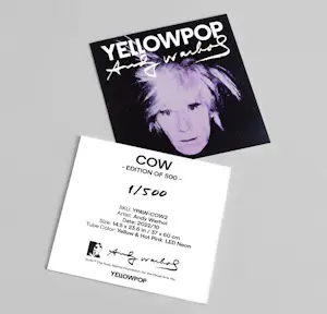 Andy Warhol - Neon LED COW - genummerde editie + CoA ©/®/™ The Andy Warhol Foundation kopen? Bied vanaf 449!