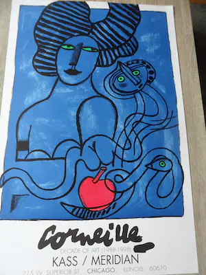 Corneille - Kleurenlitho IMAGE DU PARADIS uit 1998 kaufen? Bieten Sie von 50!