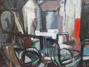 Hub Bemelmans - De abstracte stad kopen? Bied vanaf 195!