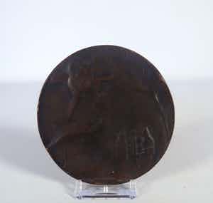 Marianne Letterie - Bronzen penning, Stadspenning Haarlem verkocht voor € 80!