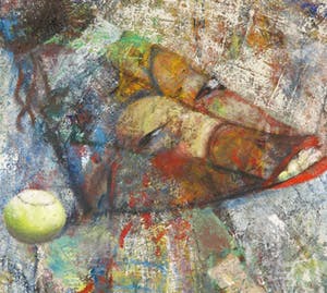 Dmitri Shuskalov - Olieverf op doek, Female Tennisplayer - Ingelijst (Groot) kopen? Bied vanaf 1!