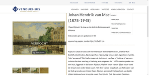 Niet of onleesbaar gesigneerd - "Omgeving" J.H. van Mastenbroek kopen? Bied vanaf 1!