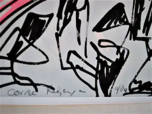 Niet of onleesbaar gesigneerd - Spaanse? gesigneerde en genummerde PoP-Art Litho "Rosa Y ..." kopen? Bied vanaf 1!