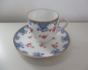Royal Limoges - Rosenthal, Hutschenreuter e.a. 5 stuks antieke miniatuurkopjes van porselein kopen? Bied vanaf 30!