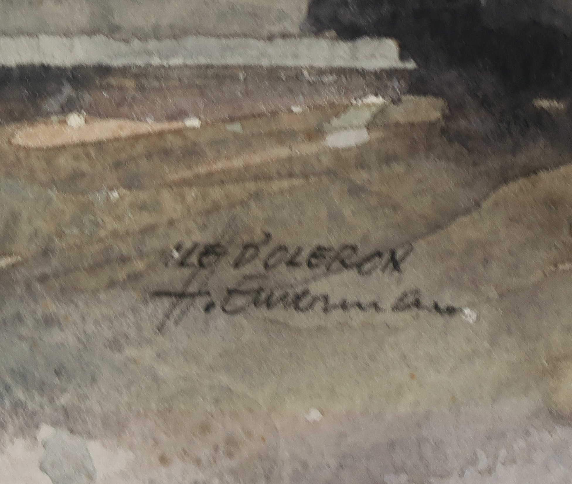 Hen Euverman - Aquarel, Ile d'Oleron kopen? Bied vanaf 1!