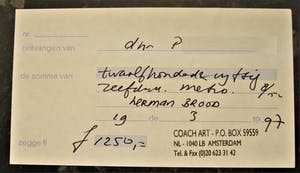 Herman Brood - Metro - gekocht bij Brood Galerie - fraai ingelijst kopen? Bied vanaf 725!