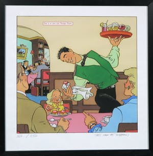 Theo van den Boogaard - Piëzografie, Dat is er een van Tempo-Team (Horeca) - Ingelijst kopen? Bied vanaf 1!