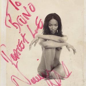 Curiosa - Bruno Bisang - Original Exposition Poster - Model Naomi Campbell kopen? Bied vanaf 50!
