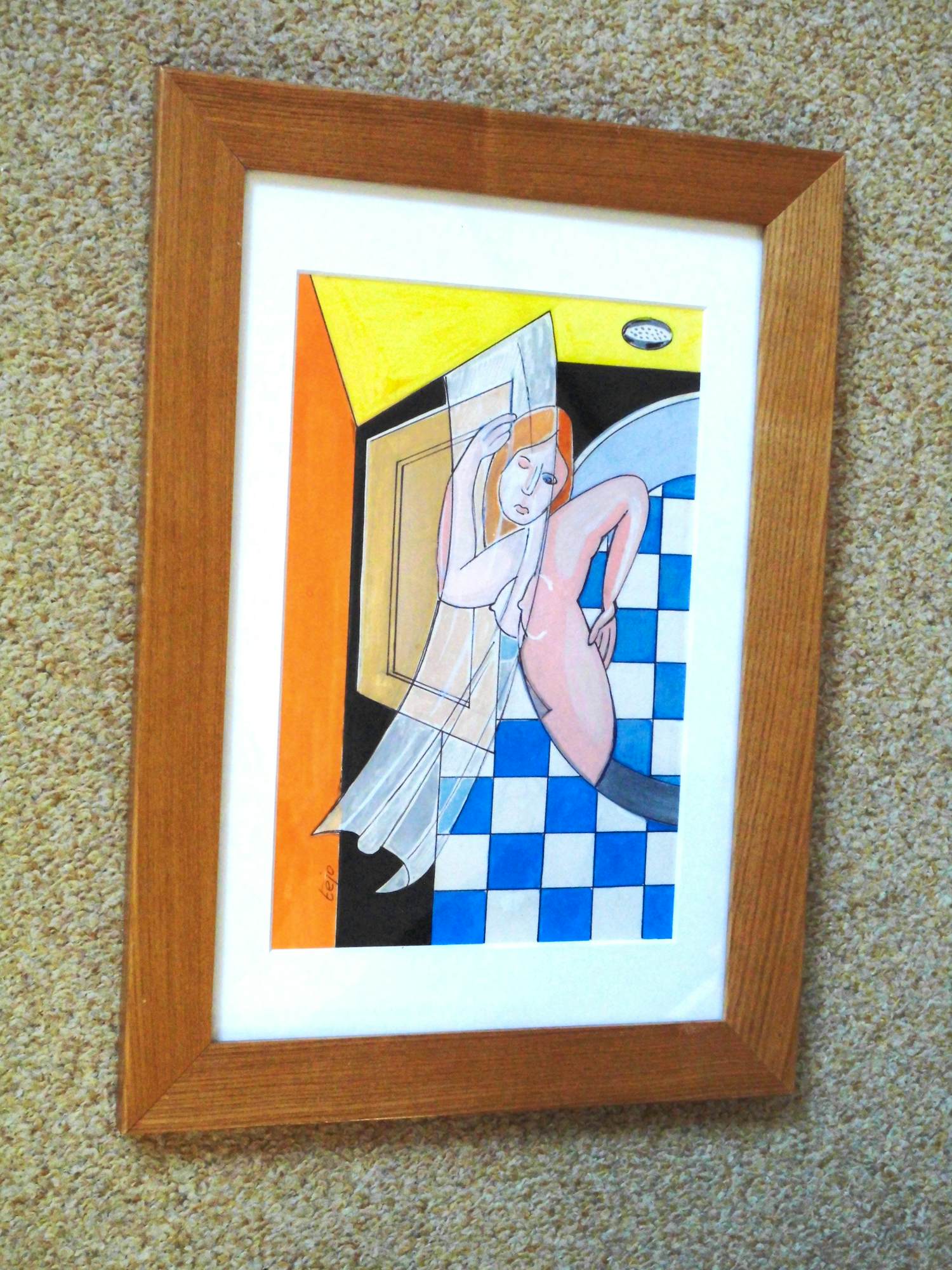 Buy Tejo Remy - Olieverf - Douchen? Bid from 40!