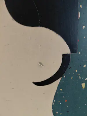 Simon Erb - linoleum intarsia ontwerp kopen? Bied vanaf 220!