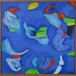 Saskia Bremer - Acryl op doek, Animal farm - Ingelijst kopen? Bied vanaf 1!