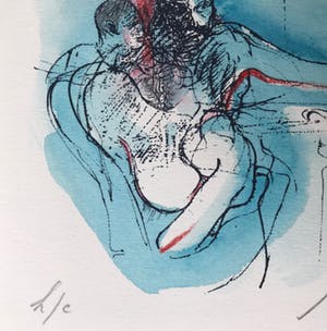 Jan Burssens - Mooie zeefdruk - 1996 - Gesigneerd - HC kopen? Bied vanaf 35!