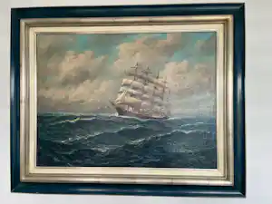 AcheterAlfred Gabali - A Clipper Ship? Enchérissez de 125!