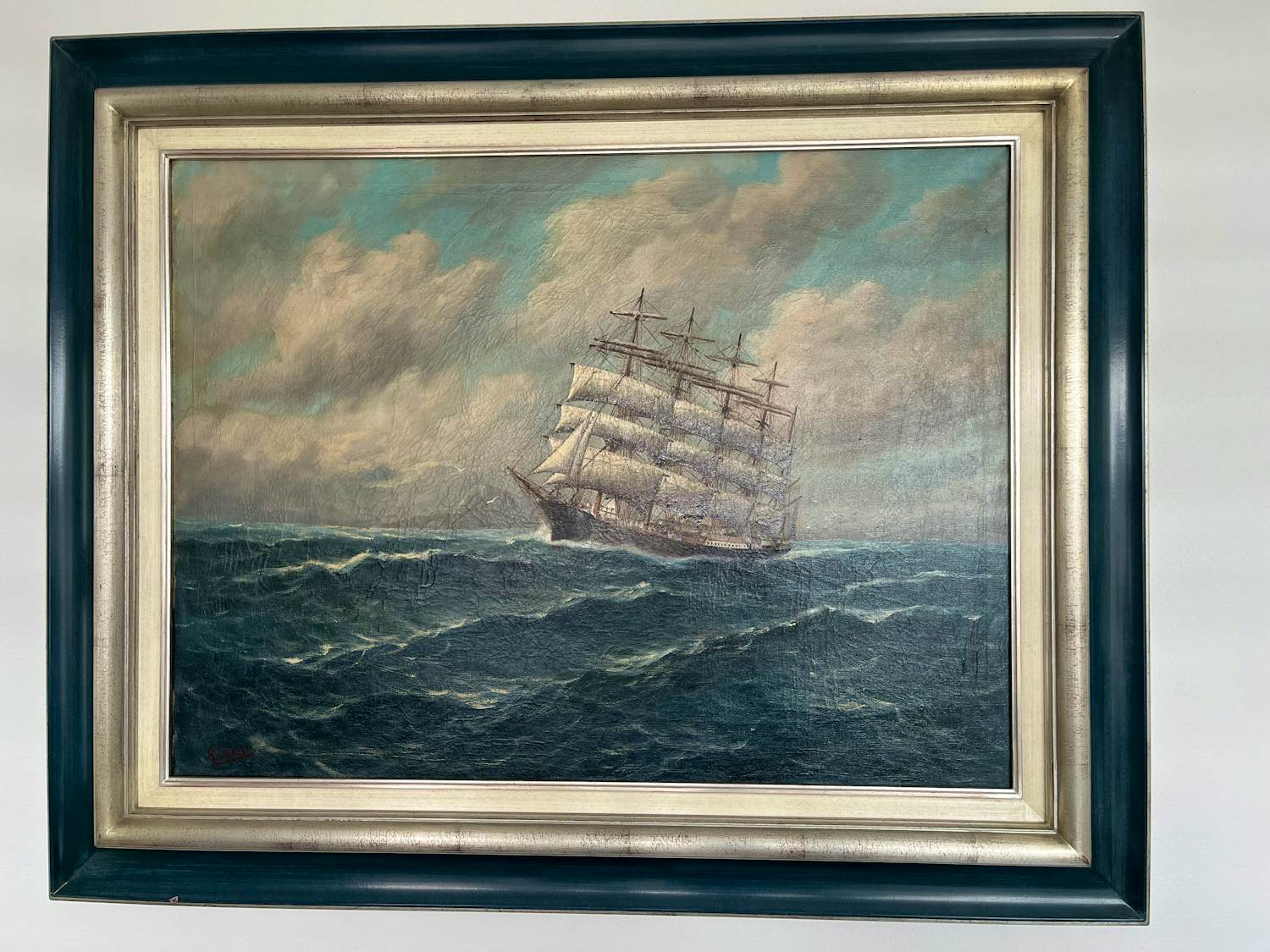 Alfred Gabali - A Clipper Ship kopen? Bied vanaf 250!