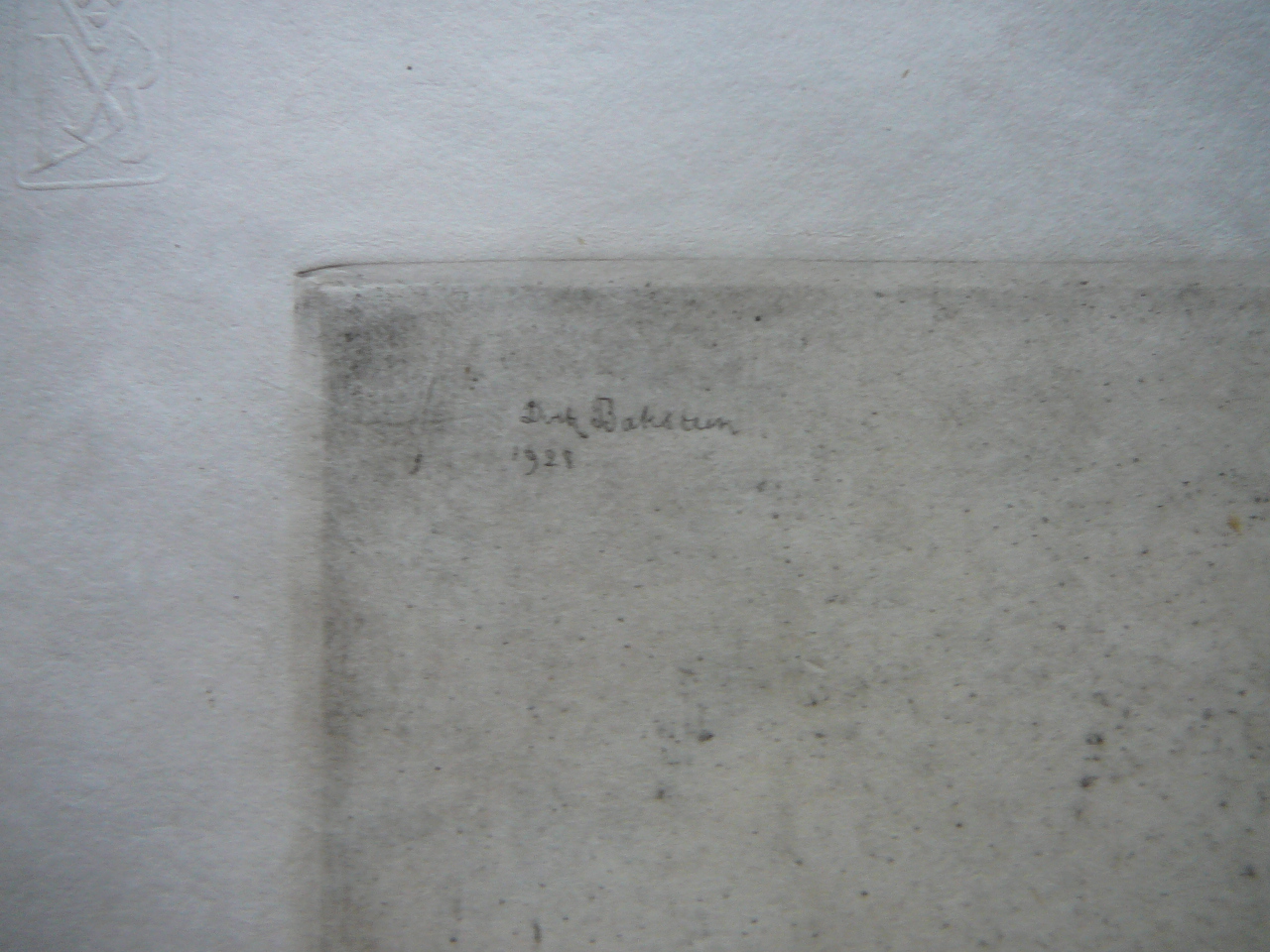 Dirk Baksteen - 1886-1971 Landschap in de Kempen met boerderij en 2 personen  kopen? Bied vanaf 85!