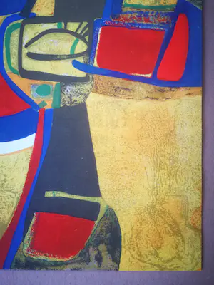 Maurice Esteve - Corne a Licou. Abstracte figuren. kopen? Bied vanaf 59!