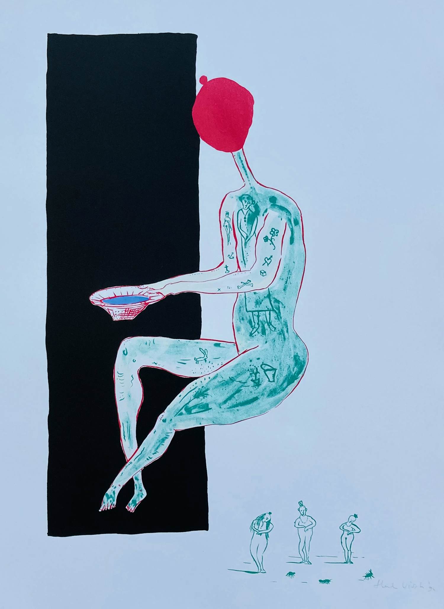 Henk Visch - Zonder titel kopen? Bied vanaf 75!