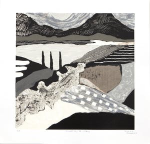 Ronald Boonacker - Sky Night II met zwarte lijst! kopen? Bied vanaf 120!