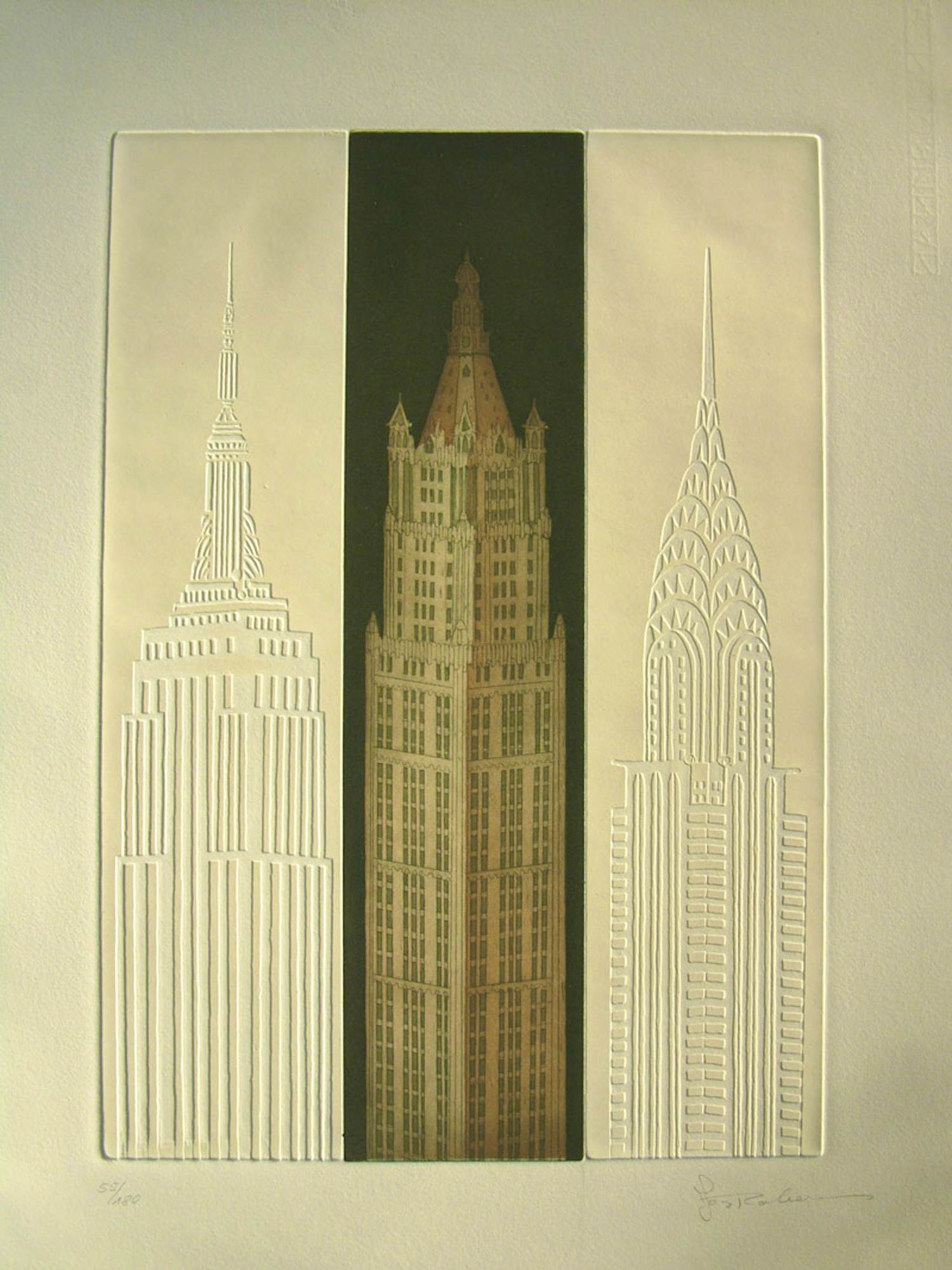 Buy Joseph Robers - Woolworth-gebouw in New York.? Bid from 140!