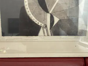 Joop Steenbergen - Ets/ Aquatint - Compositie kopen? Bied vanaf 55!