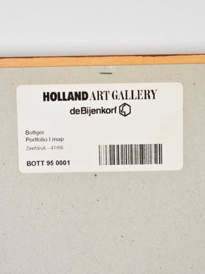Klaus Böttger - Kleurrijk surrealistisch - Ingelijst - Groot kopen? Bied vanaf 25!