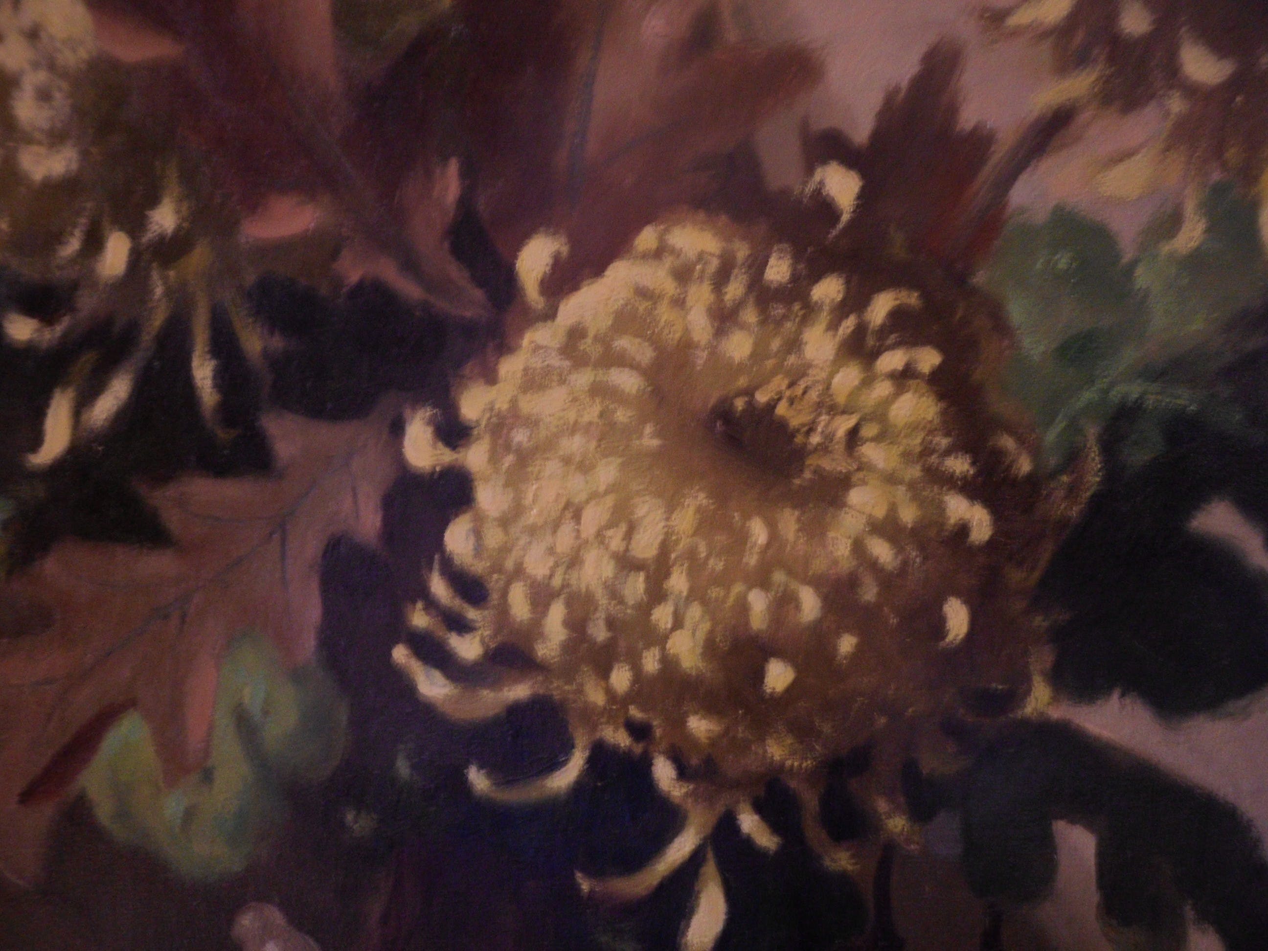 Hendrik van Leeuwen - Stilleven met chrysant kopen? Bied vanaf 30!