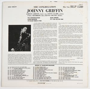 Johnny Griffin - The Gongregation - Test Persing van de Franse Re-Issue uit 1984 kopen? Bied vanaf 1!