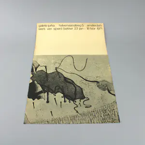 Sjoerd Bakker - collectie van vijf tentoonstellingsaffiches kopen? Bied vanaf 50!