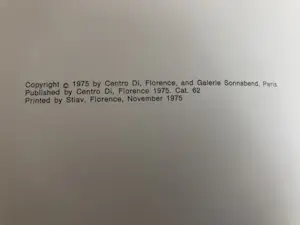 John Baldessari - FOUR EVENTS AND REACTIONS kopen? Bied vanaf 1!