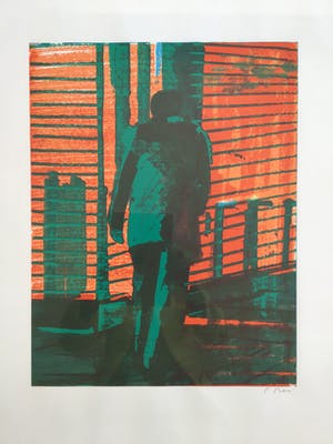 Peter Bes - Zeefdruk, gesigneerd en ingelijst kopen? Bied vanaf 50!