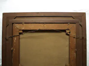 Albert Mulder - Olieverf op doek, Landschap aan het water – Lijst, 60 x 70 cm. kopen? Bied vanaf 20!